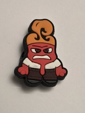 3/$10 Anger Inside Out Croc Charm